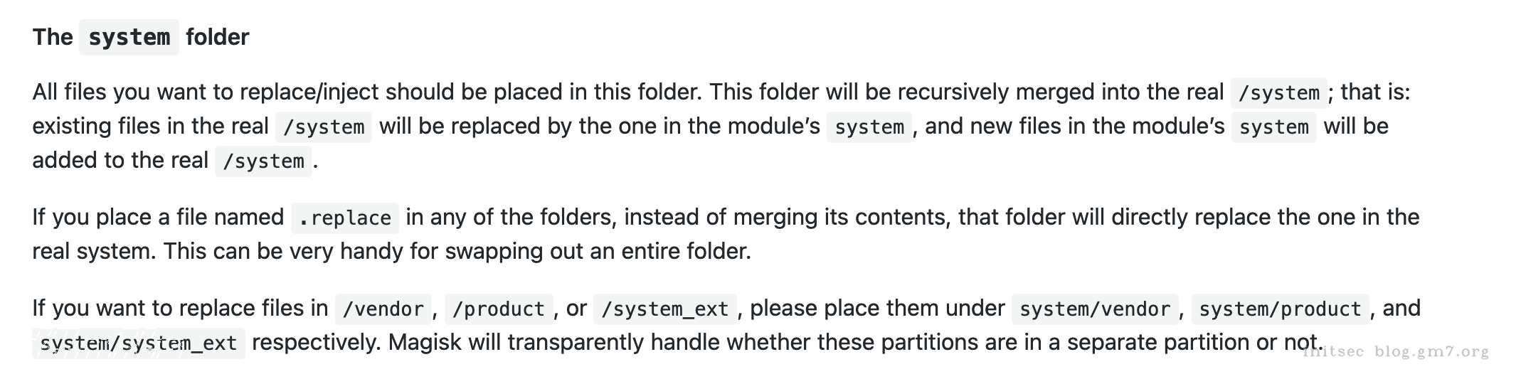 system